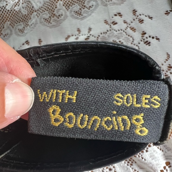 DOC MARTENS Vintage MIE black leather chunky platform sole lace-up combat boots - Picture 10 of 11